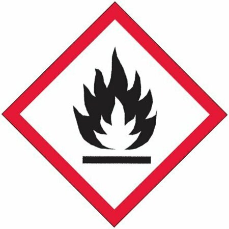 BSC PREFERRED 1 x 1'' Pictogram - Flame Labels DL4141